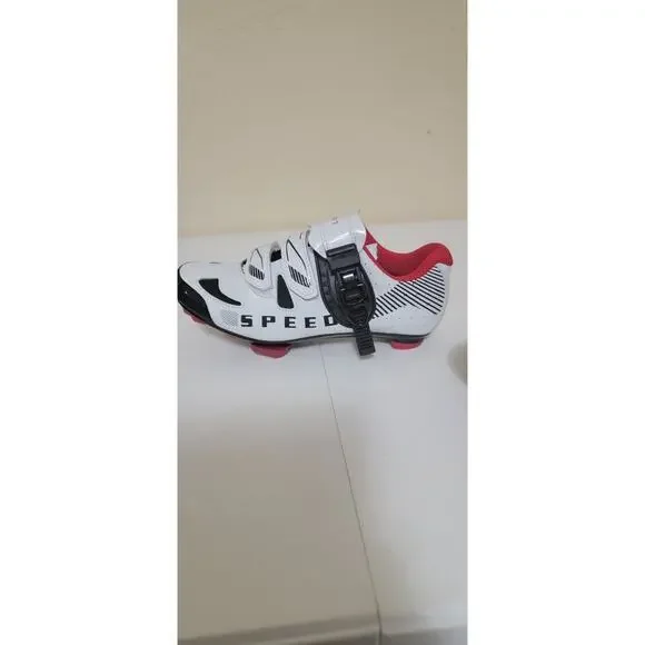 Men's Cycling Shoes Road and Mountain Bike SPD Indoor Outdoor Bicycle - Picture 6 of 8